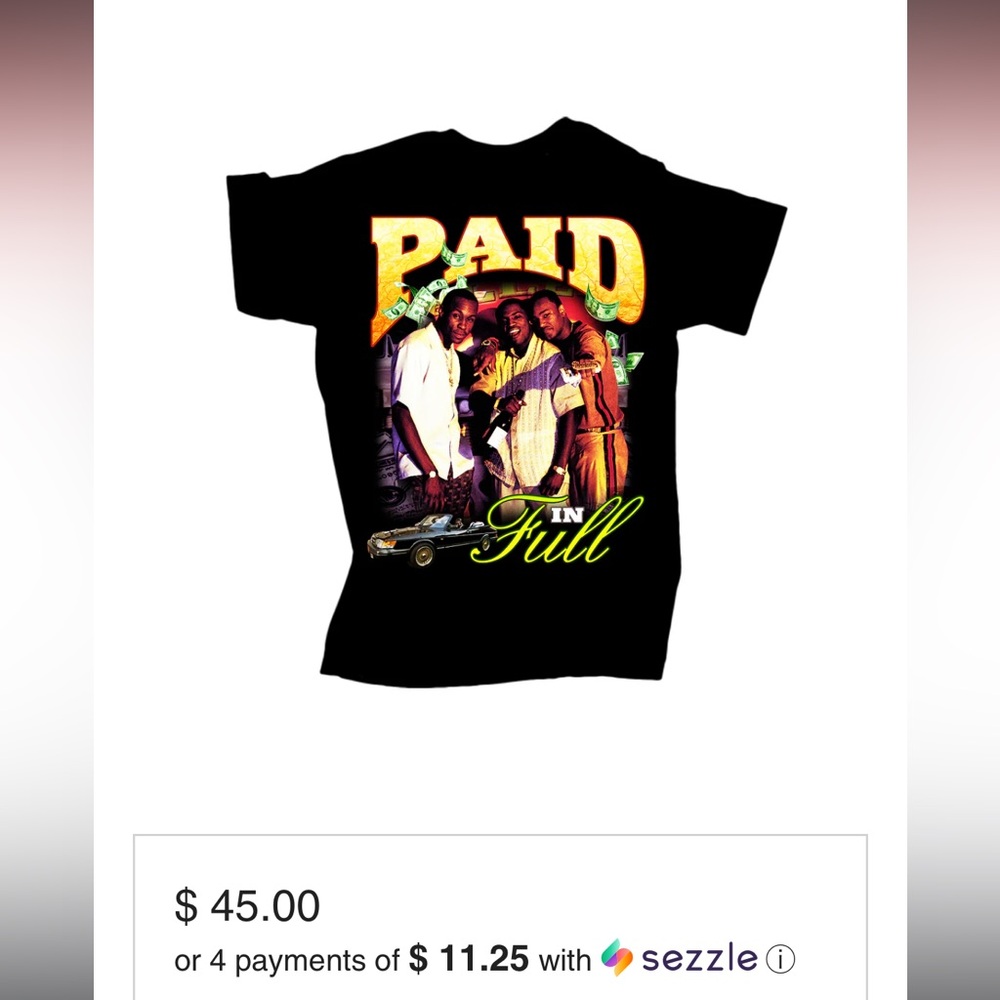 Paid in Full Tee by The Dirt Label